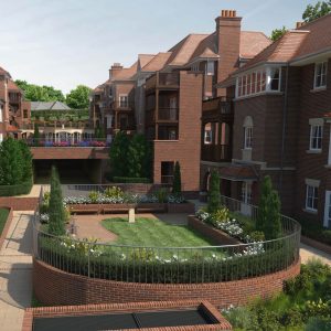 Mill-Hill-Place-Exterior-Hammers-Lane-Gardens